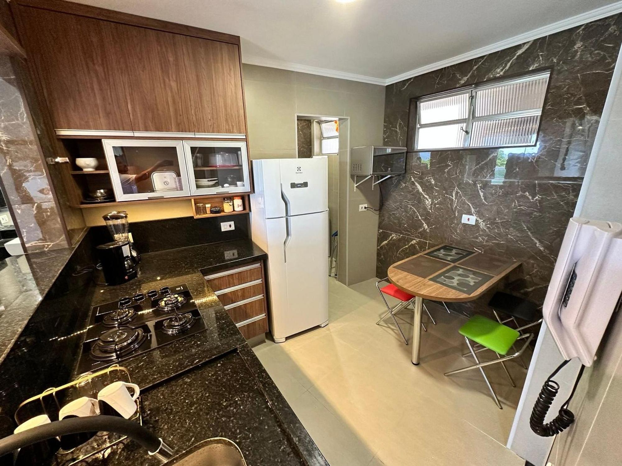 Ap Pe Na Areia Vista Parcial Mar Apartment Santos  Ngoại thất bức ảnh