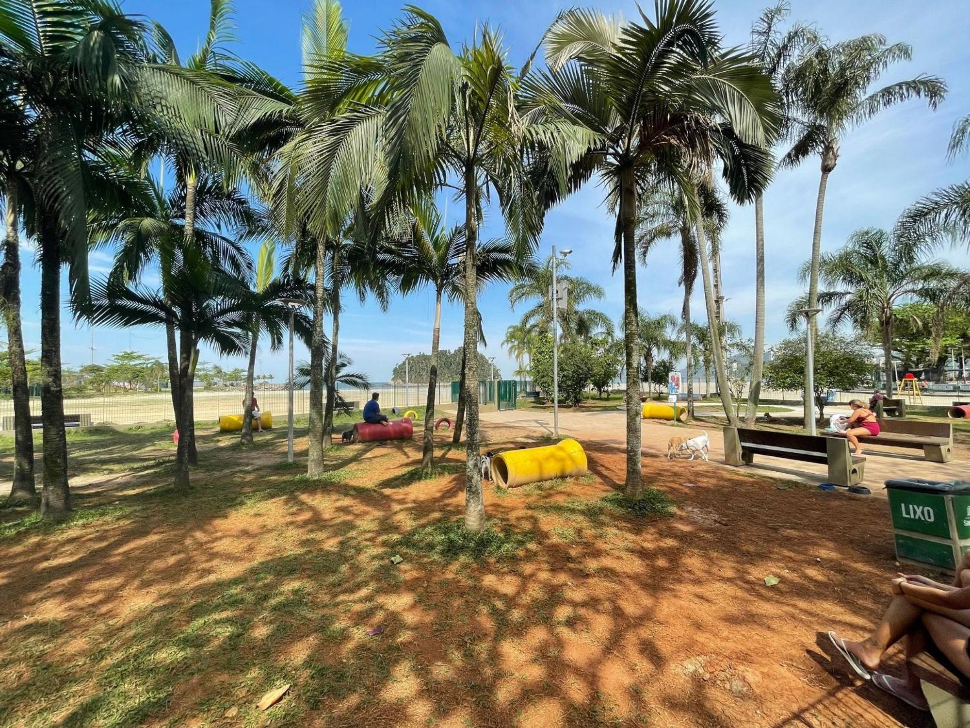 Ap Pe Na Areia Vista Parcial Mar Apartment Santos  Ngoại thất bức ảnh