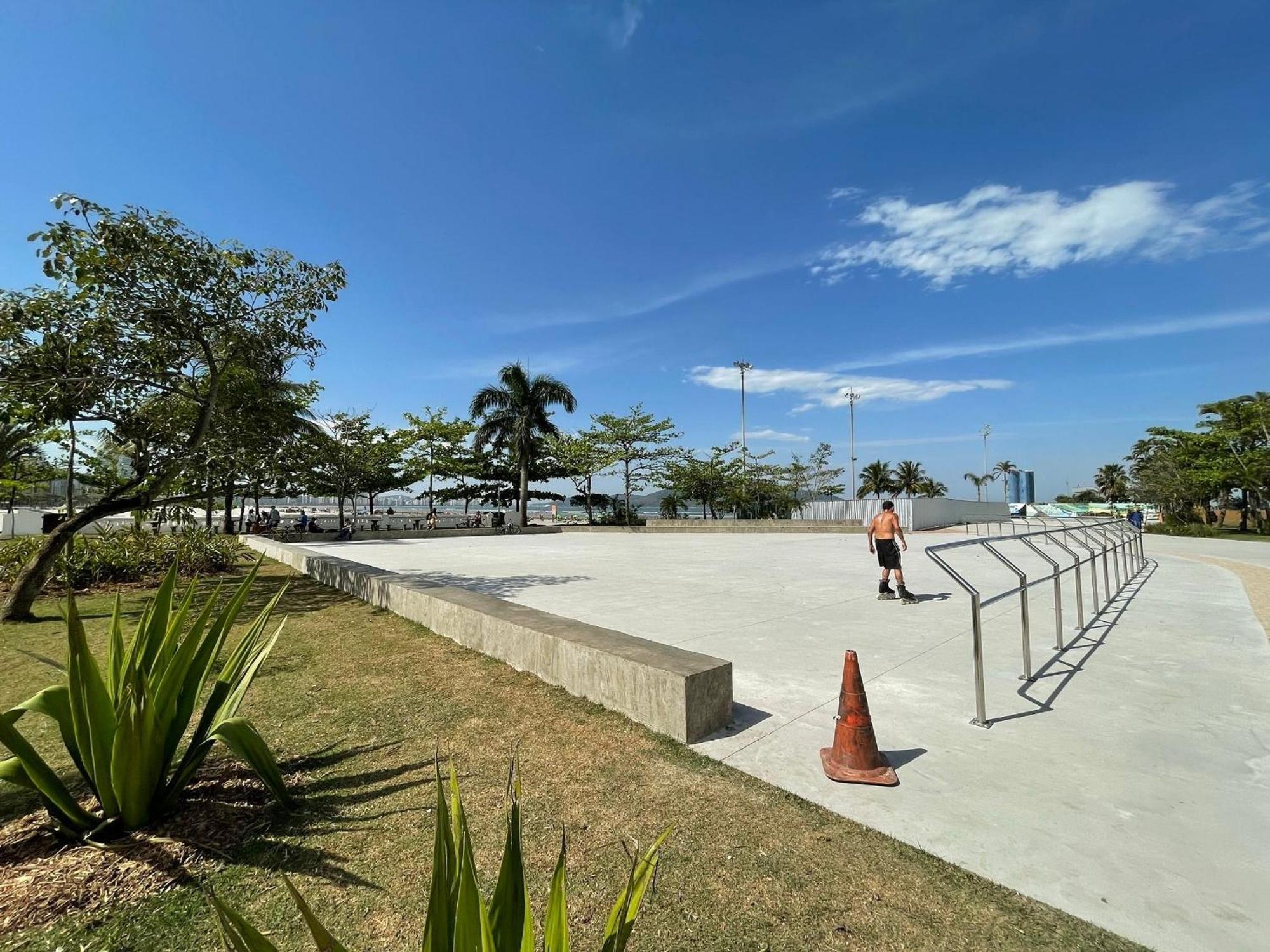 Ap Pe Na Areia Vista Parcial Mar Apartment Santos  Ngoại thất bức ảnh